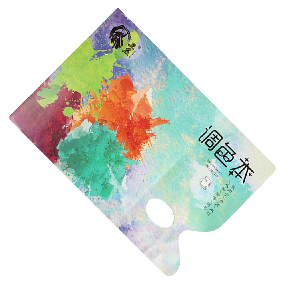 Detachable Toning Paper Practical Toning Book Coloring Paper Book Painting Accessory Color Mixing Paper for Home School Classroom Kid (9K Toning Paper)