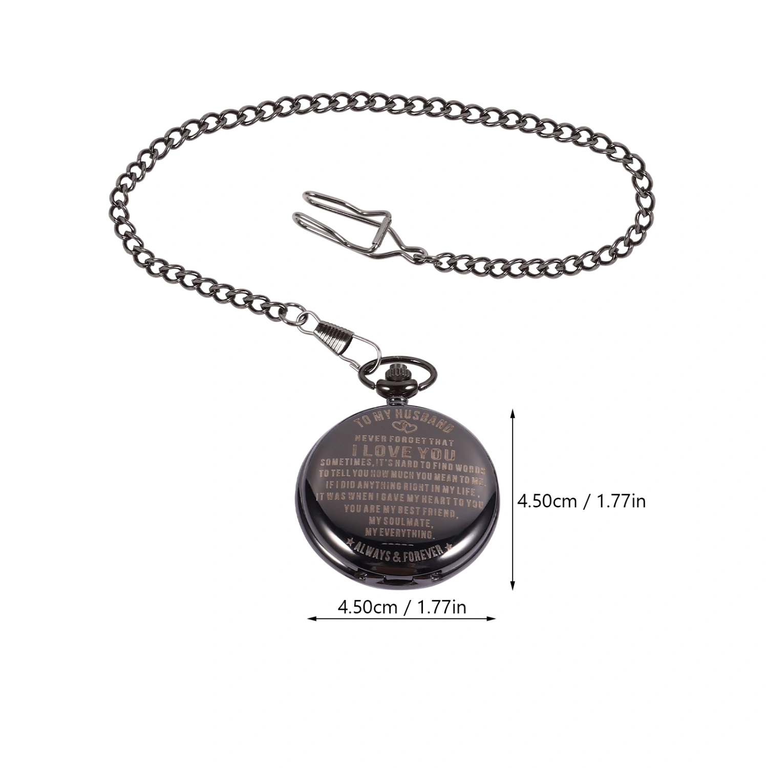 Alloy Fashion Pocket Watch with Chain Mechanical Quartz Pocket Watches