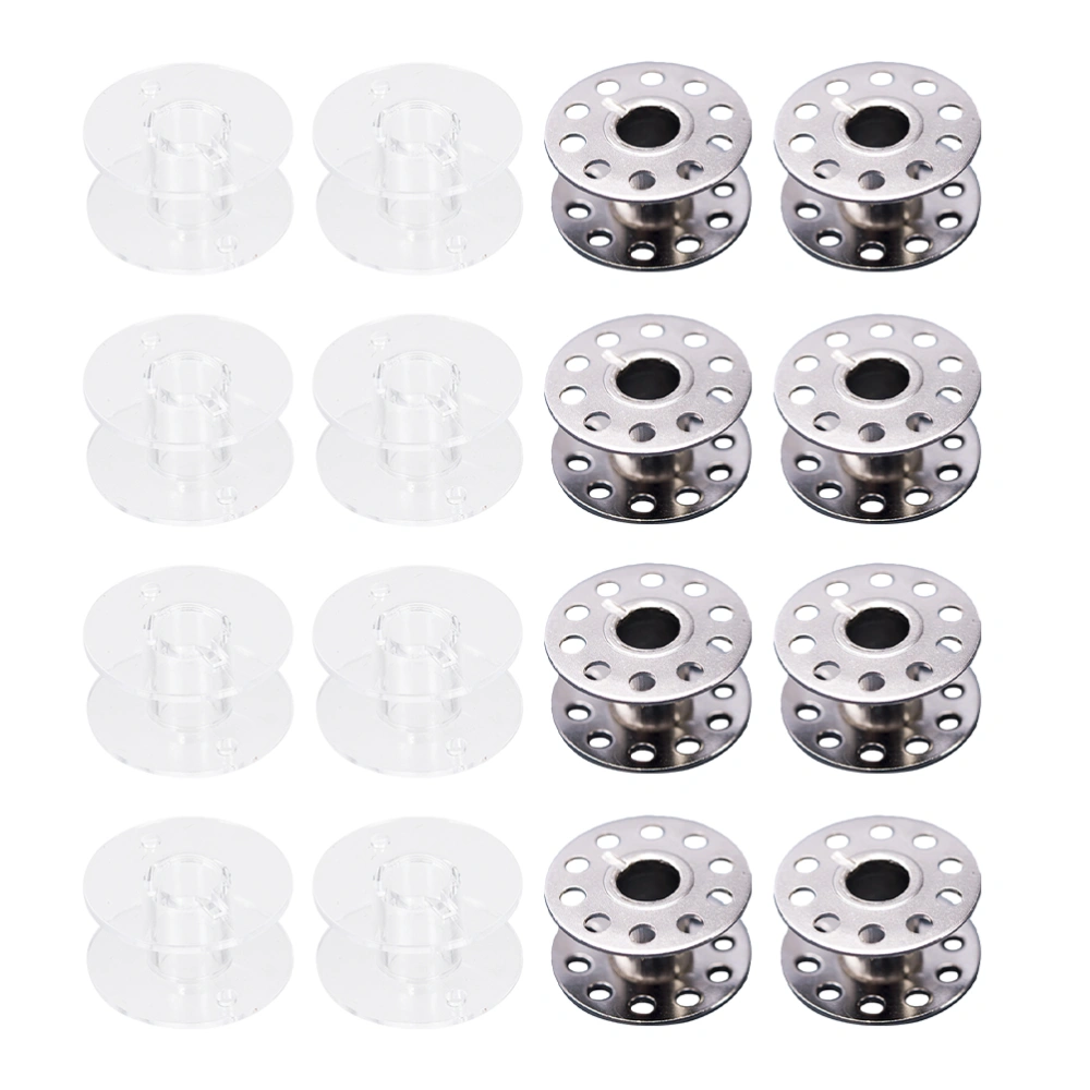 40pcs Sewing Machine Spools Home Empty Spool Bobbins Sewing Tool Accessories