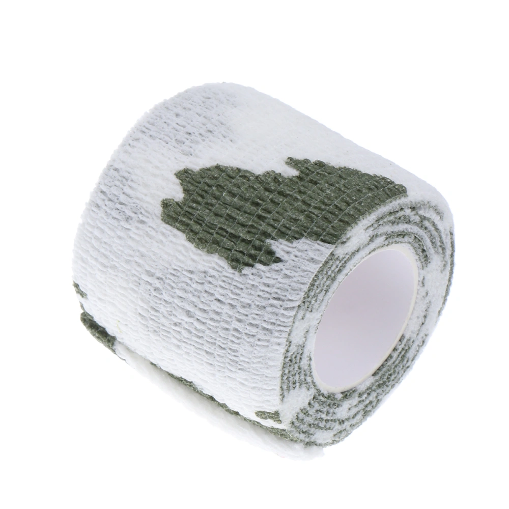 1 Roll 5x4.5cm Camouflage Bandage Self Adhesive Elastic Waterproof First Aid Tape