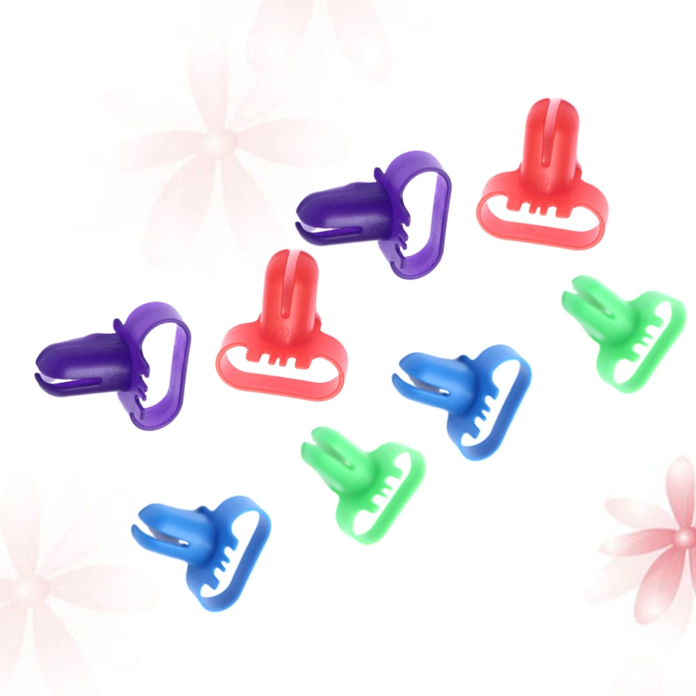 12pcs Professional Air Balloon Knot Tools Practical Protable Balloon Knotter for Home Party (Random Color)