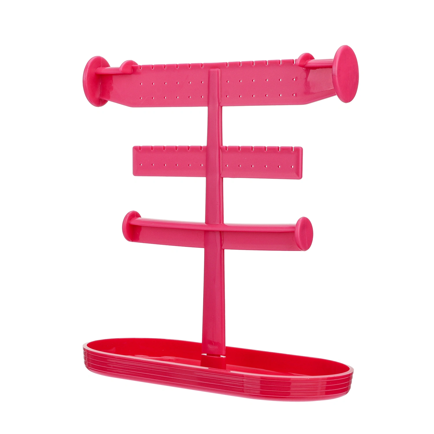 Creative Jewelry Stand 3 Tier Towers Tree Jewelry Organizer with Storage Base