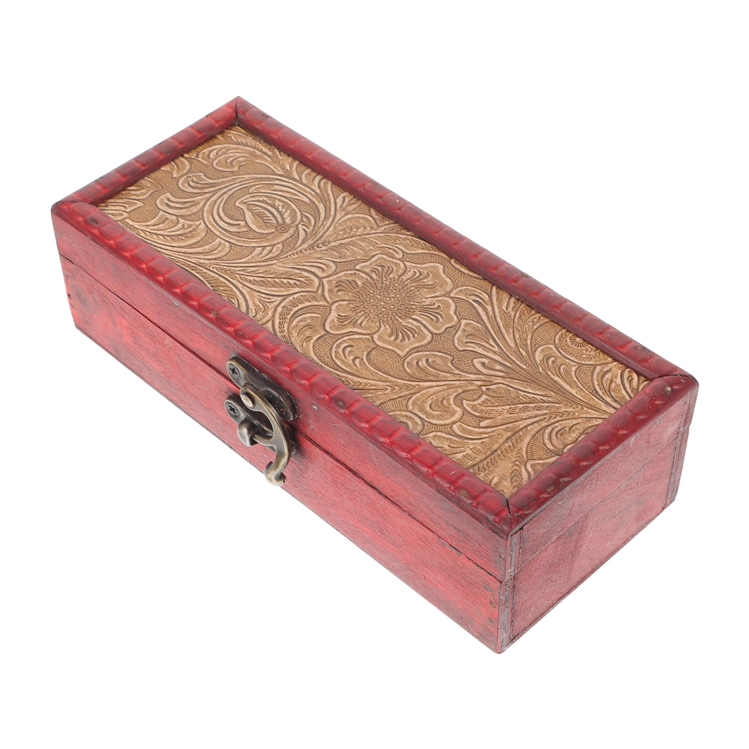 1pc Vintage Jewelry Storage Box Wooden Jewelry Storage Box Jewelry Container
