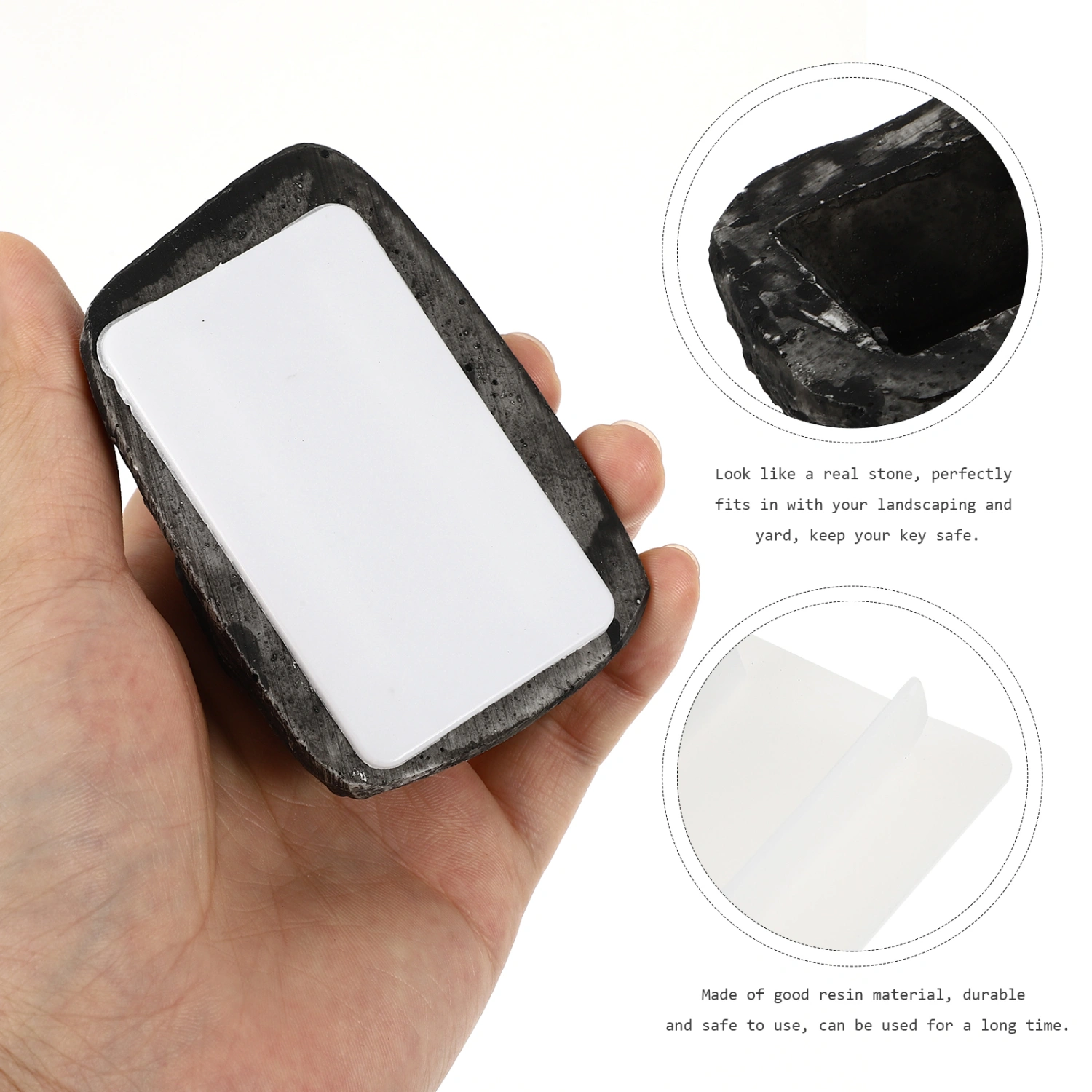 Fake Stone Key Hider Hide A Key Outdoor Spare Key Hider Stone Shaped Key Hider