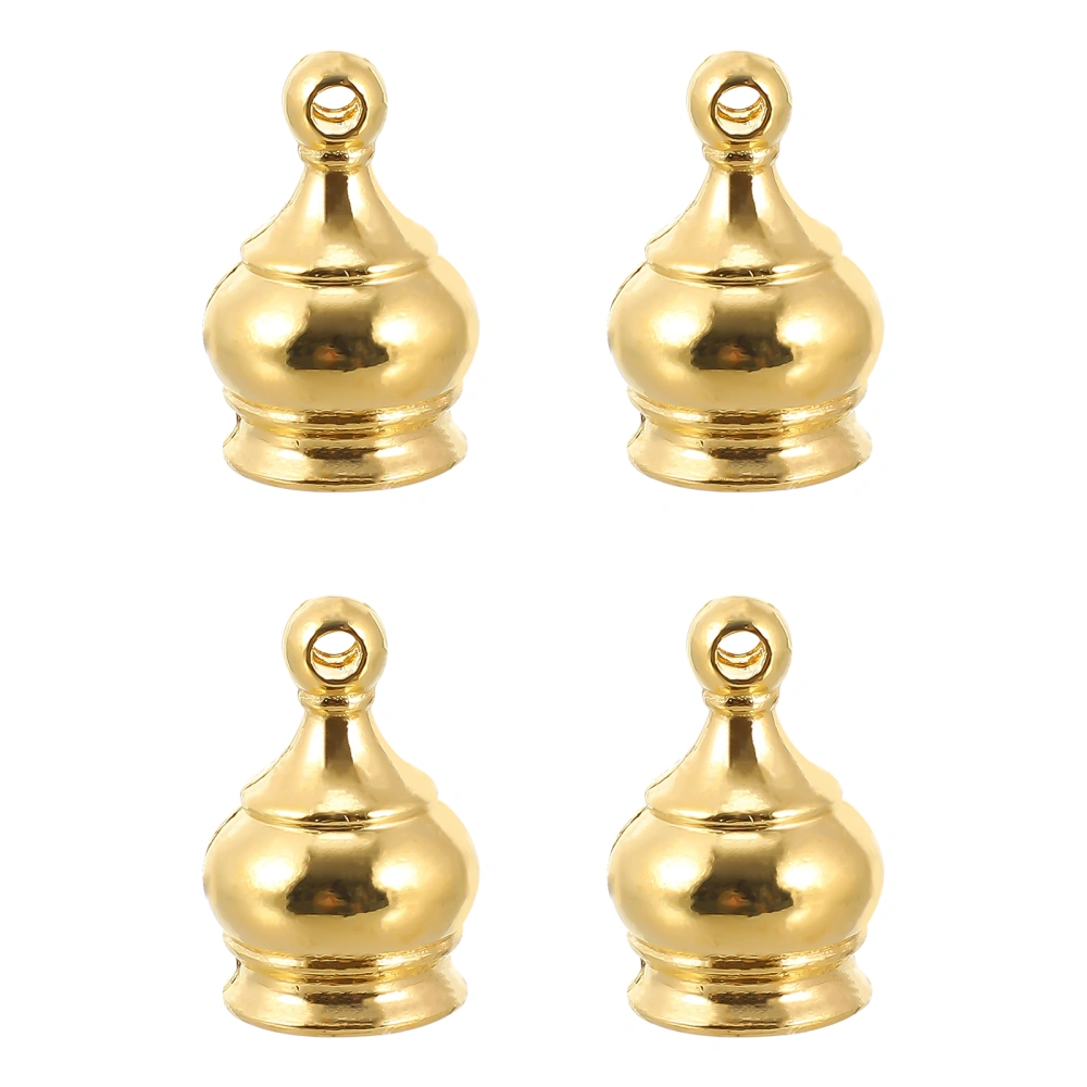 4pcs Lamp Finial Floor Lamp Table Lamp Decorative Nut Knob Light Screw Caps