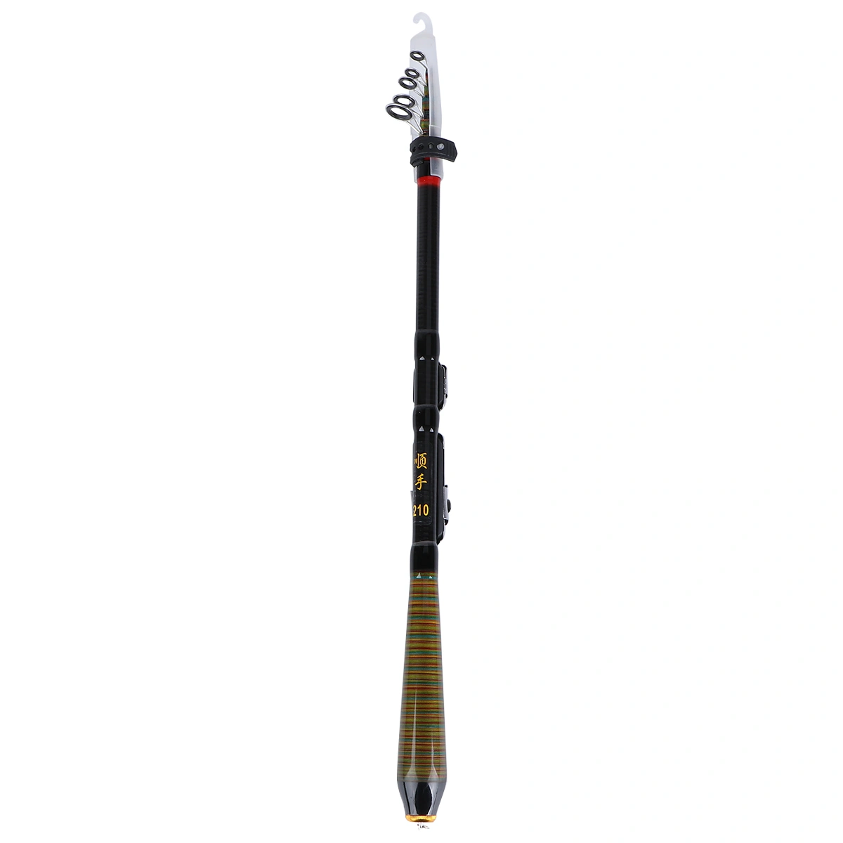 Multi-function Fishing Rod Short Sea Pole Mini Retractable Rod Lightweight Fishing Rod (1.5m)