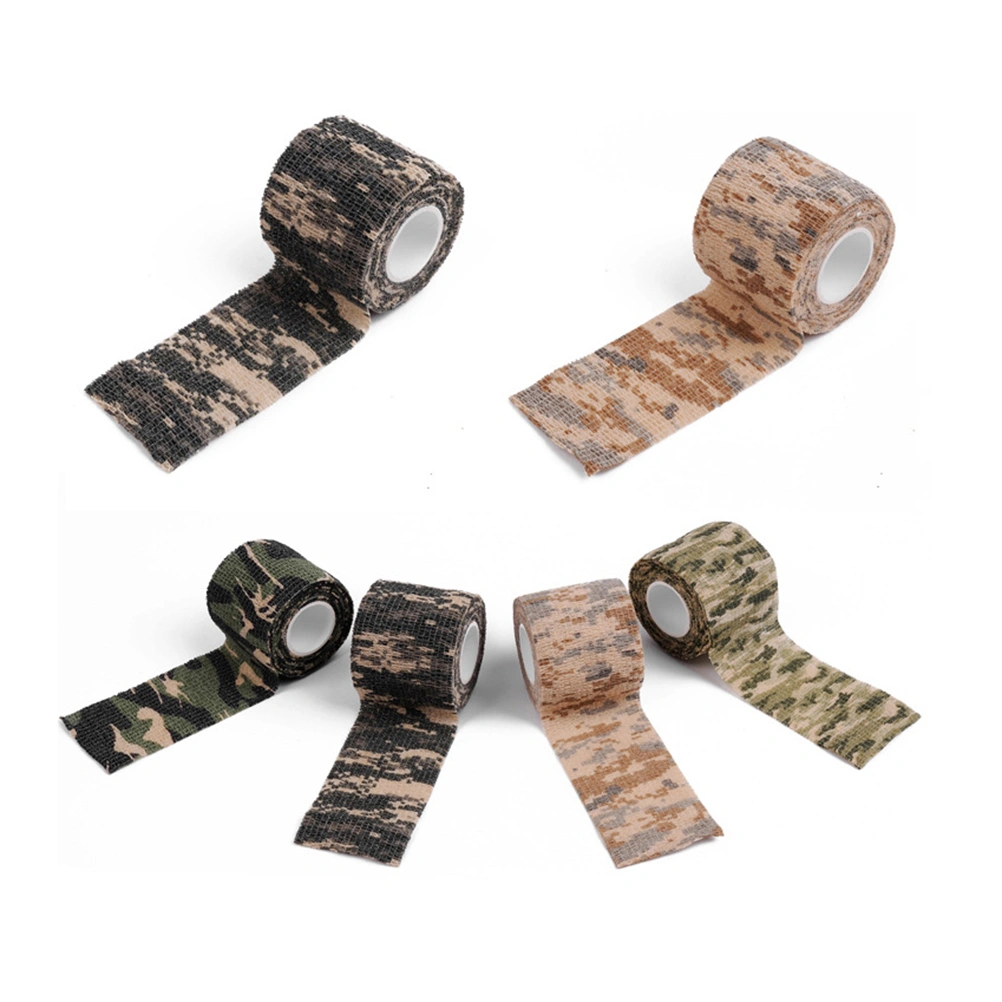 Adhesive Tape Desert Tape Self-adhesive Grid Masking Tapes Non-woven Camouflage Tape