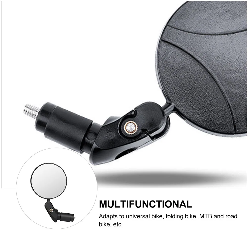 Bike Rearview Mirrors Multi Angle Adjustable Reflective Mirrors Folding Mirror