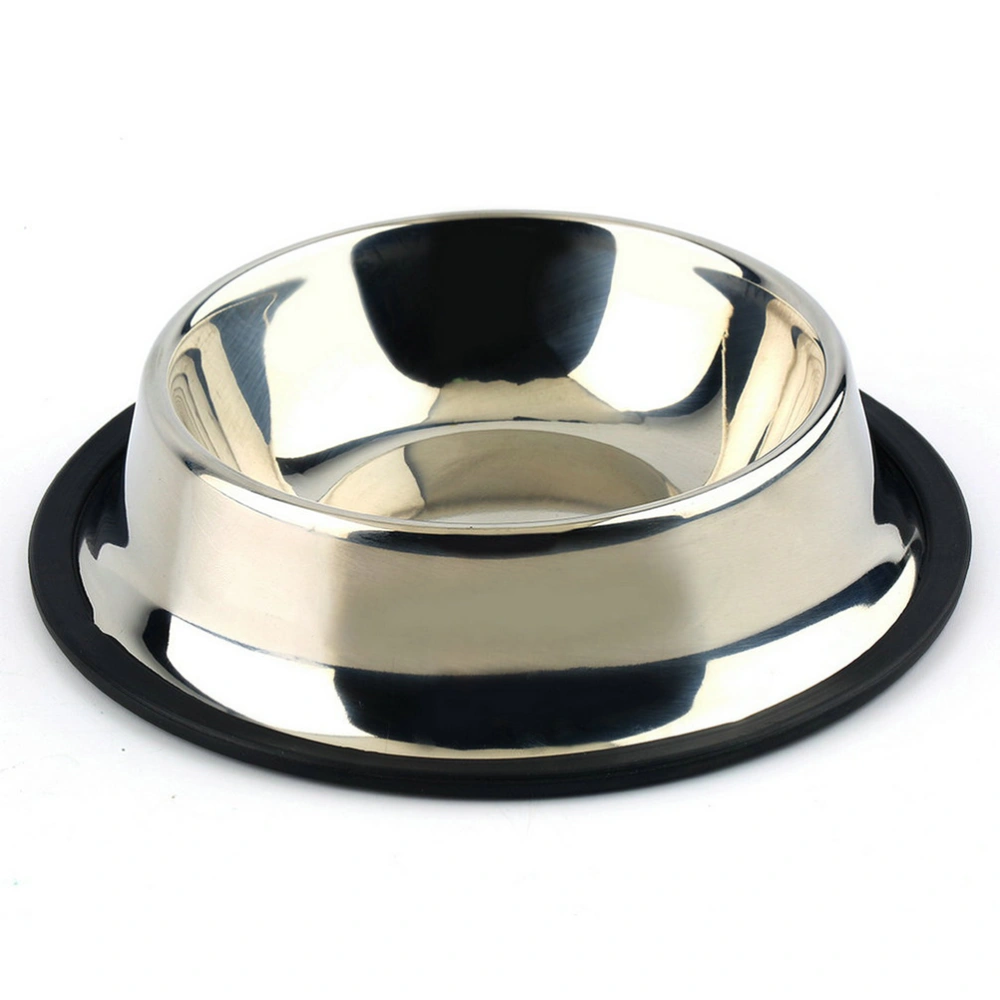 Stainless Steel Standard Pet Dog Puppy Cat Food or Drink Water Bowl Dish