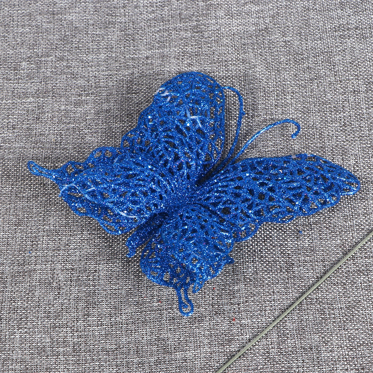 6Pcs Christmas 3"/8cm Christmas Decorations Christmas Tree Ornaments Wedding Party Decorations (Blue)