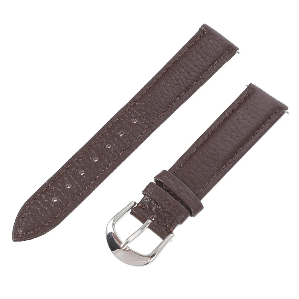 Quick Release Leather Watch Band Leather Watch Strap Band for Men and Women