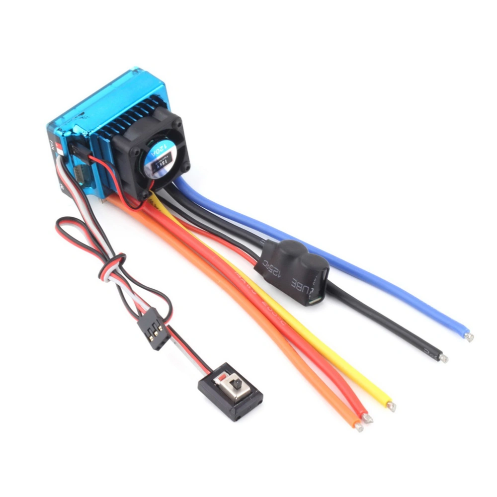 120A Sensored Brushless Controller ESC for 1/8 1/10 1/12 Car Truck Crawler