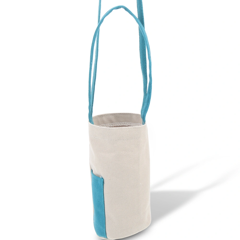 Glass Bottle Sling Bag Water Bottle Carrier Bag Coffee Cup Storage Bag Water Bottle Cloth Bag