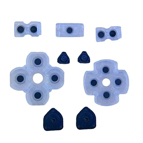 Replacement Parts All Set Of Key Pad Button Pad Conductive Buttons Kit for Playstation 4 PS4