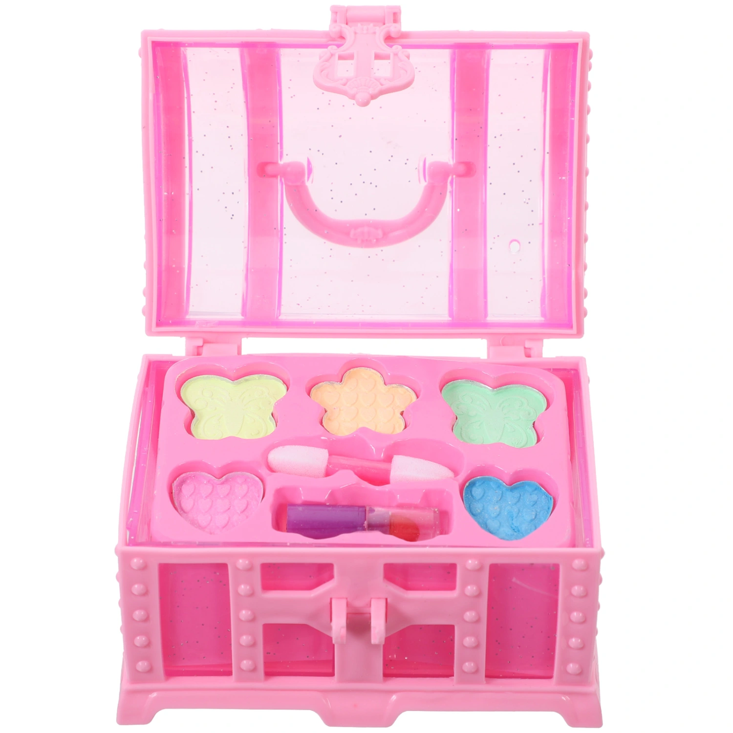 1 Set Kids Makeup Kit Toys Pretend Makeup Toy Girls Cosmetics Toy Birthday Gift