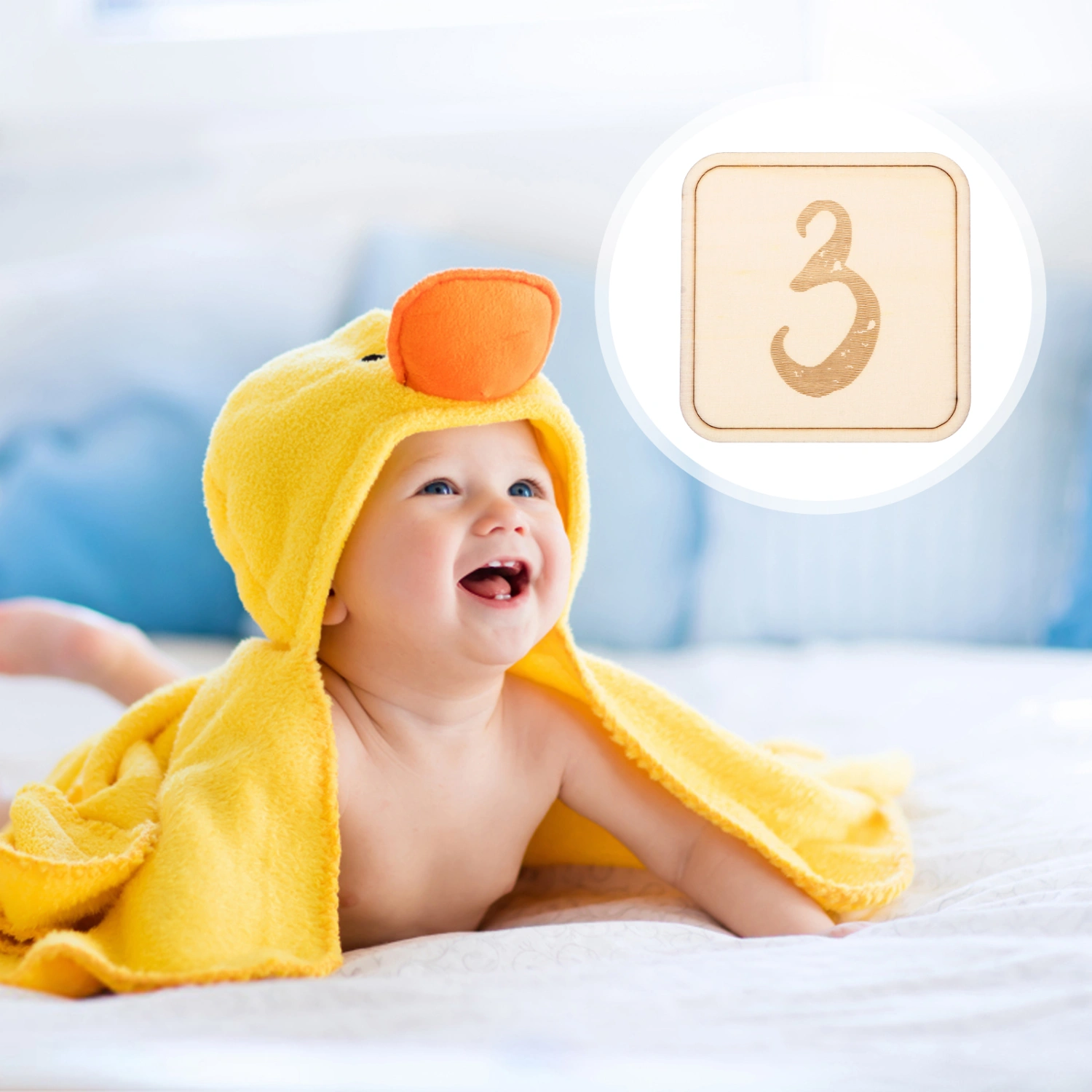 Baby Monthly Memory Photo Cards Birthday Milestone Cards Photography Props