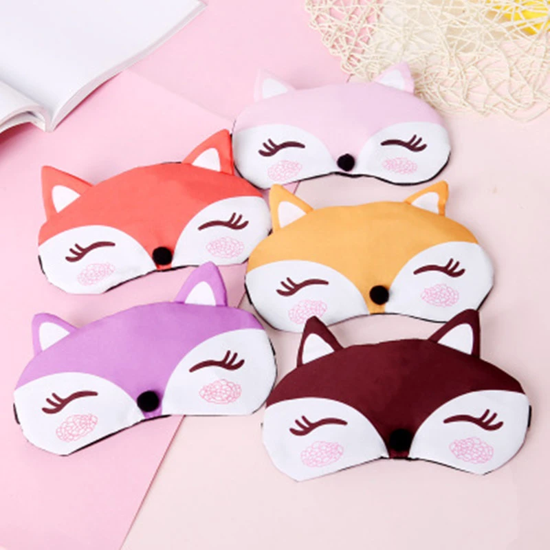 Fox Sleeping Eye Mask Cartoon Shading