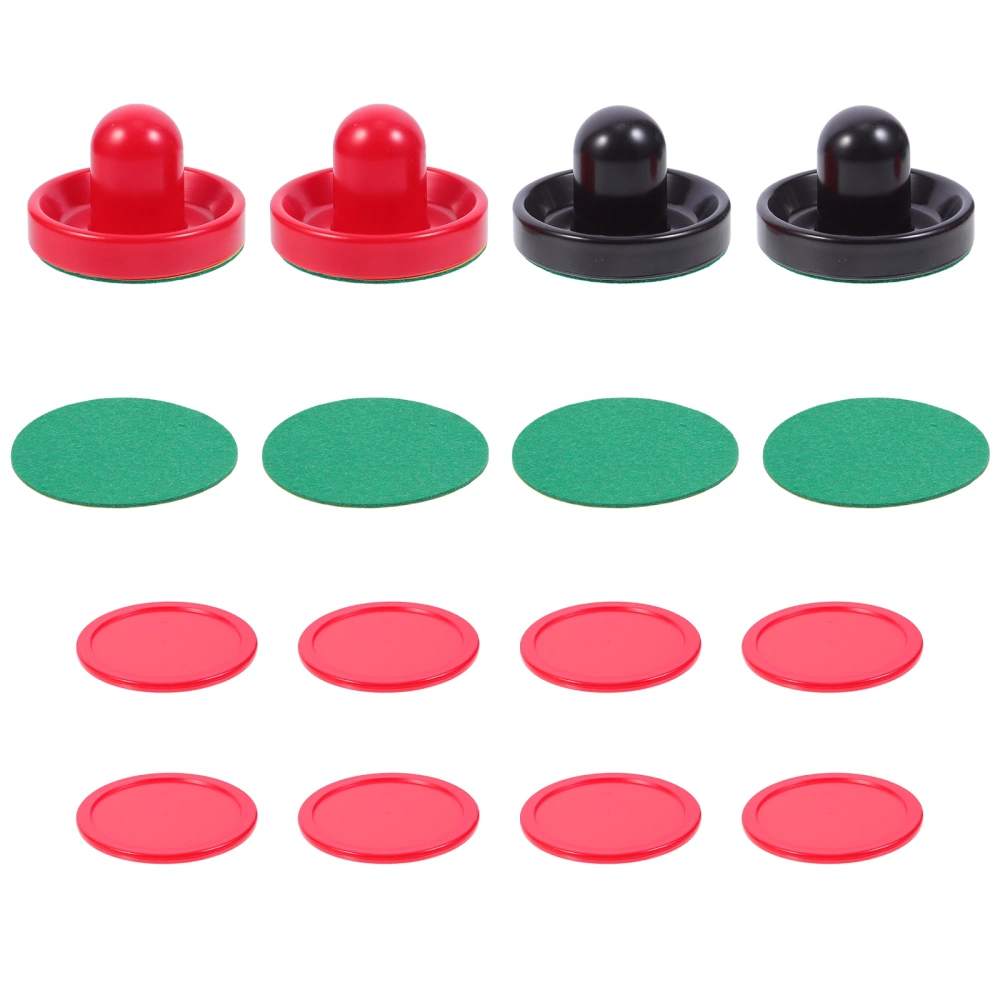 1 Set Air Hockey Pushers and Pucks Air Hockey Game Table Replacement Accessories