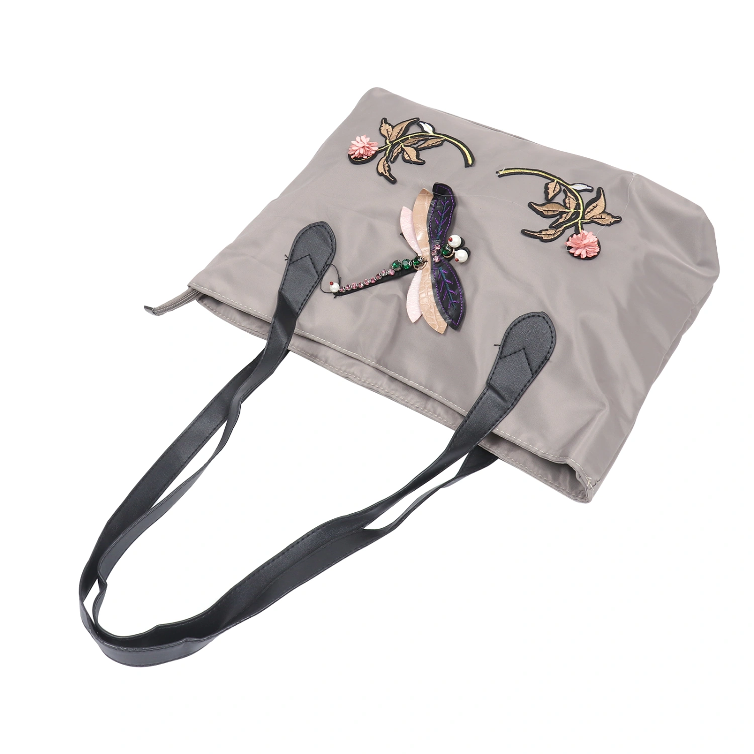 1pc Oxford Cloth Casual Shoulder Bag Tote Bag Shopping Bag for Women Girls Lady