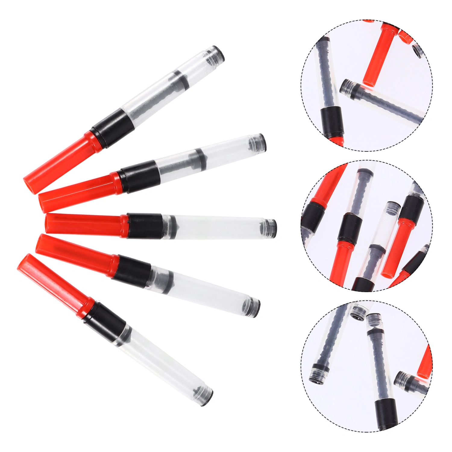 10pcs Fountain Pen Ink Converter Ink Absorber Rotation Type Fill Ink Absorber
