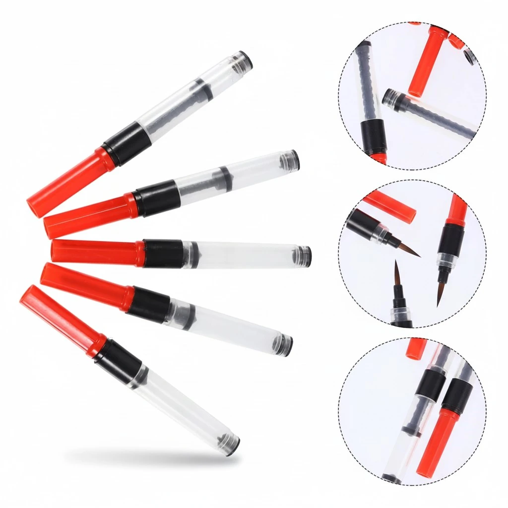 10pcs Fountain Pen Ink Converter Ink Absorber Rotation Type Fill Ink Absorber
