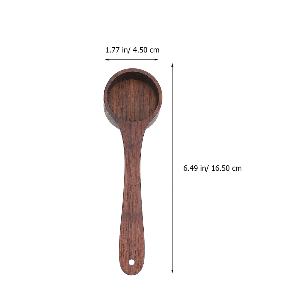 1 Pc Creative Powder Scoop Practical Wooden Spoon Simple Measuring Tool