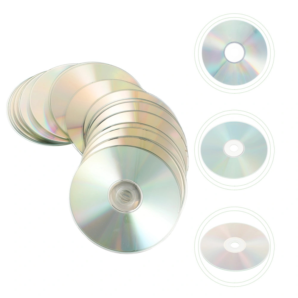 30pcs DIY Discs Bird Repelling Discs Abandoned CD Hanging Ornaments DIY Discs