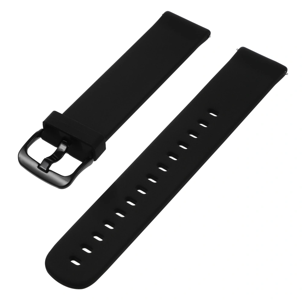 Hemobllo 20mm Quick Release Watch Strap Silicone Watchband Compatible for Huami Bip/Amazfit Lite