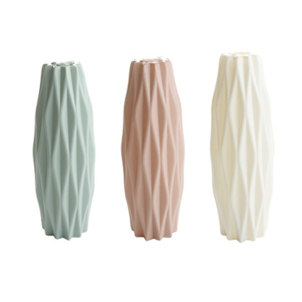 3 Pcs Nordic Style Vase Home Flower Arrangement Container Desktop Ornament Fashion Flower Vase for Home Office