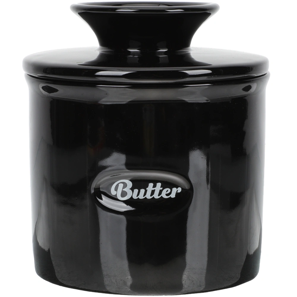 Reusable Butter Jar Ceramic Butter Crock Ceramic Storage Jar Butter Box with Lid Butter Container