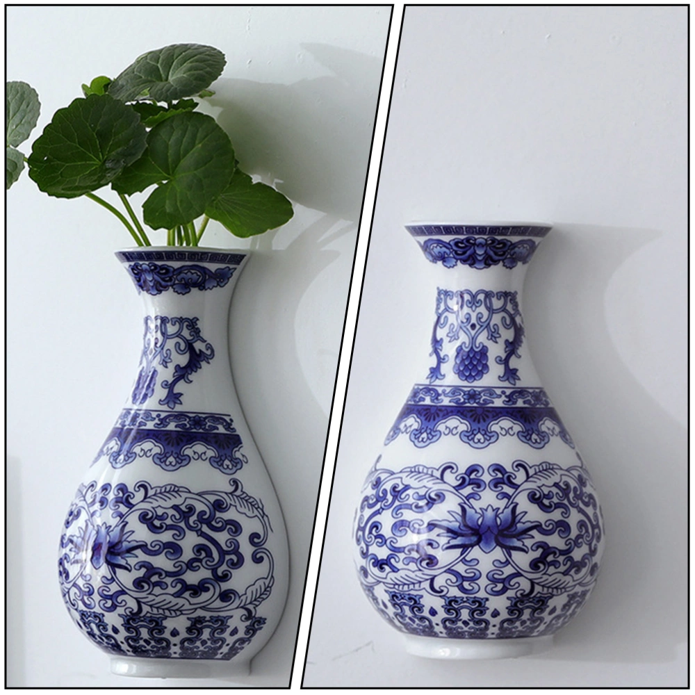 Ceramic Vase Creative Wall Hanging Flower Vase Floral Arrangement Container