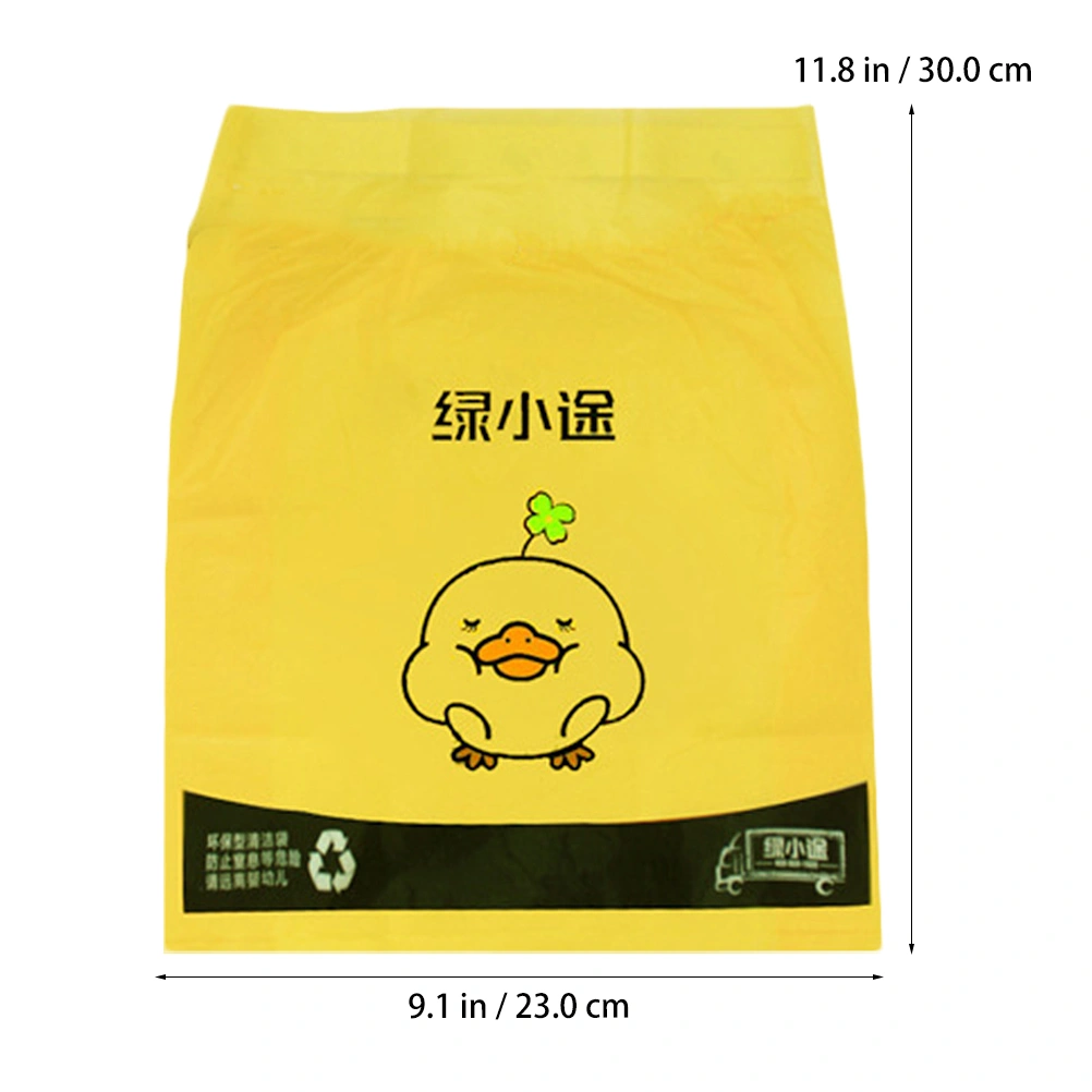 15 Pcs Car Trash Bags Auto Self-adhesive Garbage Pouches Vehicle Garbage Bags