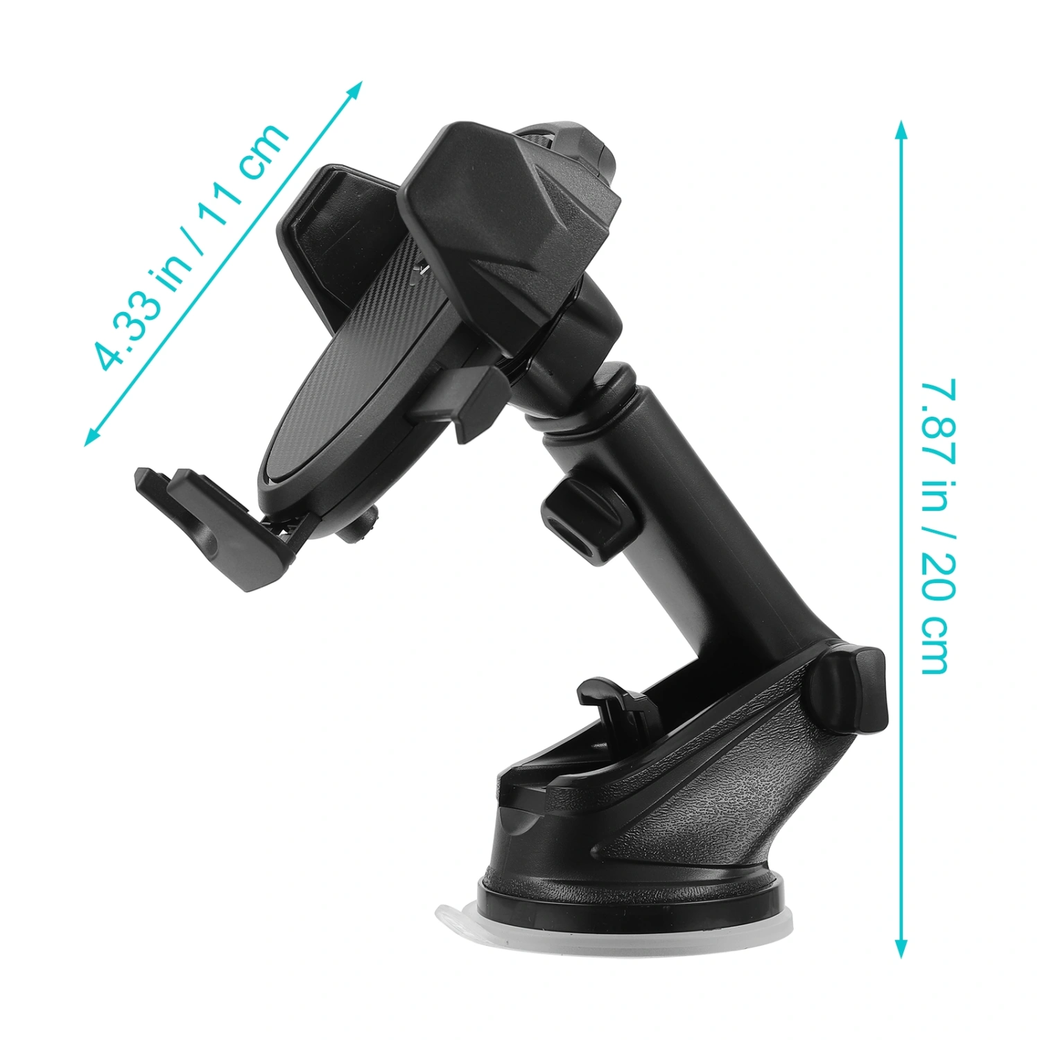 1Pc Car Suction Phone Bracket Adjustable Universal Phone Holder Phone Stand