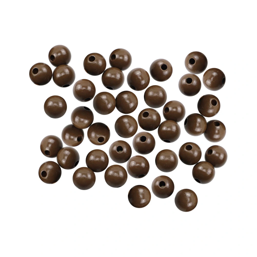 100Pcs DIY Wood Beaded Loose Beads Crafts DIY Beads Jewelry Making Craft Beads