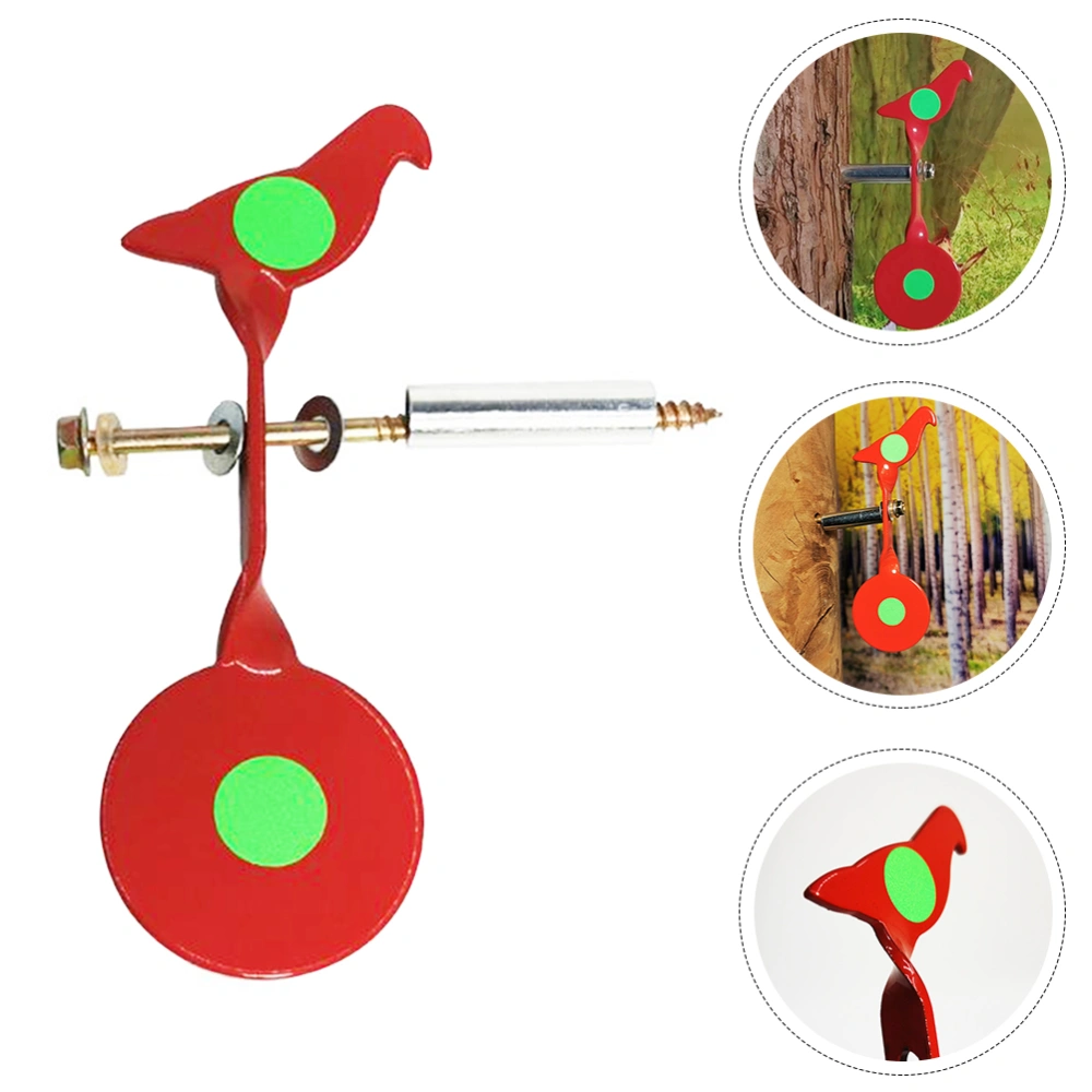 Practice Alloy Hanging Shooting Target for Garden Yard Shooting Supplies