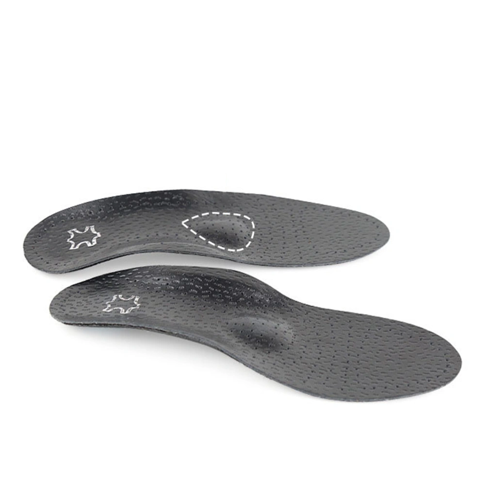 1 Pair of Arch Support Insoles Thickened Absorption Breathable Flatfoot Shoes Pads Insoles (Size 39-40)