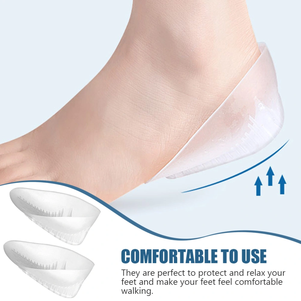 1 Pair U-shaped Heel Pads Foot Care Heel Pads Heel Cushions SEBS Heel Pad