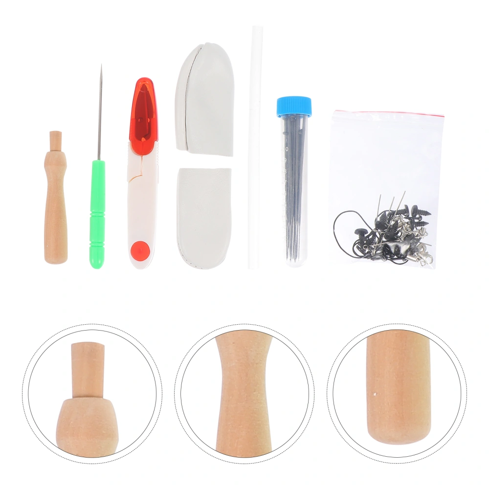 1 Set of Felting Needles Starter Kit Wool Felt Tool DIY Craft Mat Needles Supplies