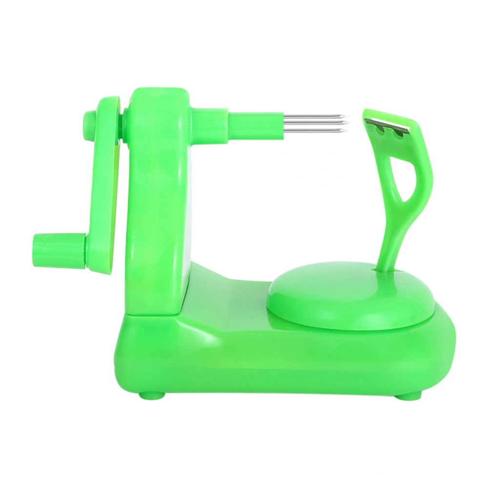 1Pc Manual Apple Pear Peeler Hand Fruit Peeler Kitchen Gadget Green