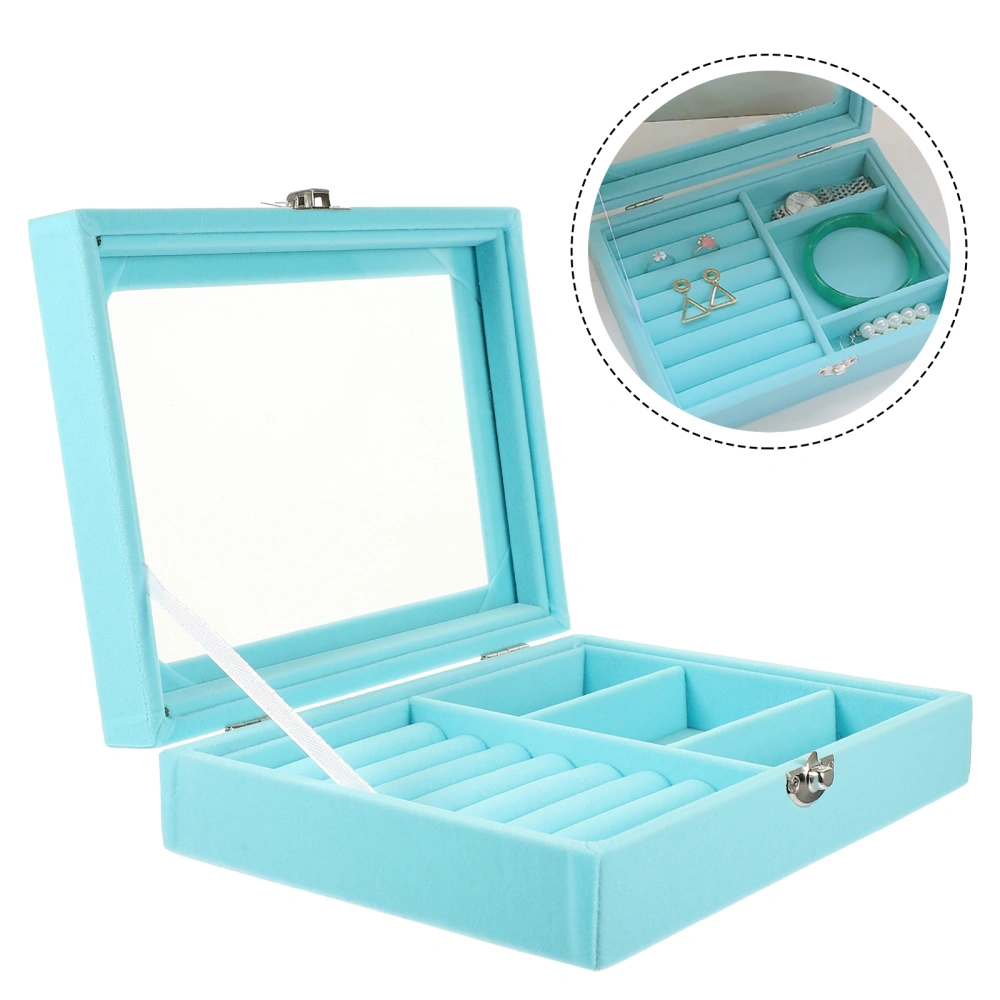 Detachable Ring Organizer Travel Ring Holder Jewelry Box Jewelry Display Case