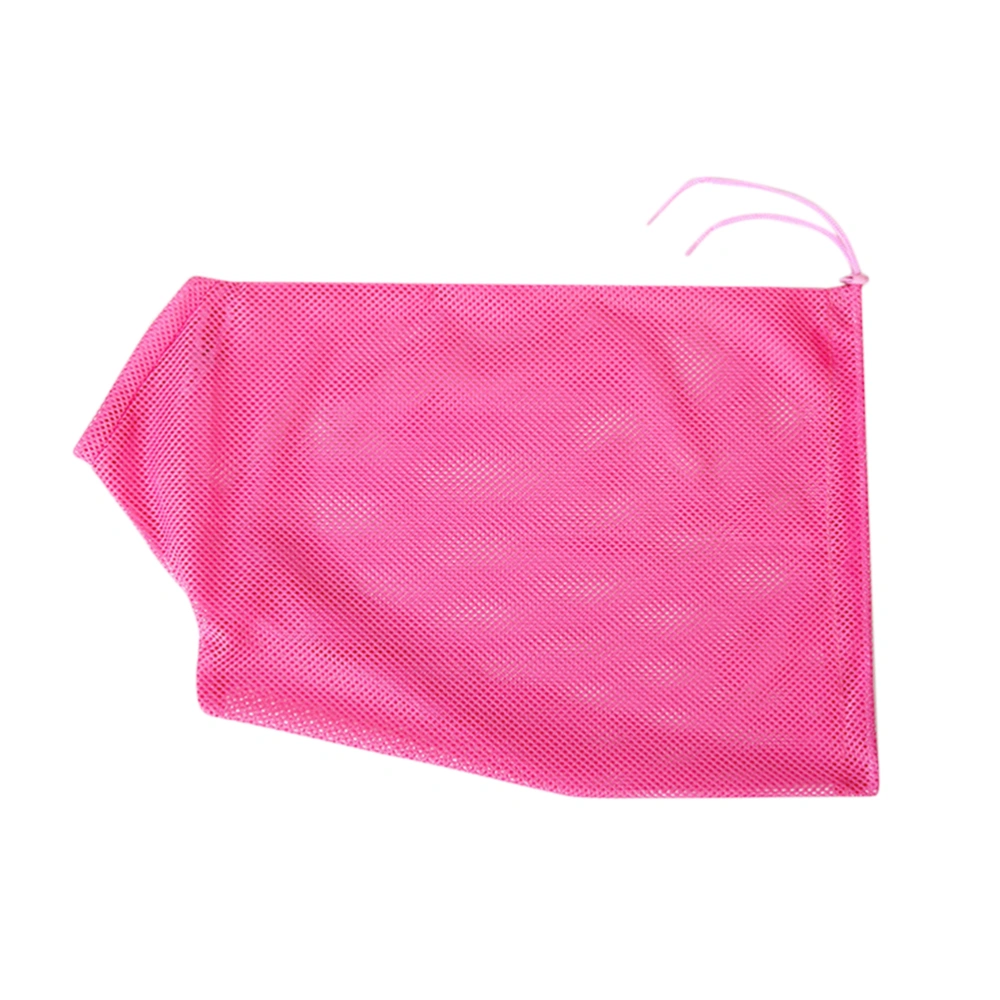 Multi-function Cat Grooming Bag Cat Restraint Bag Washing Shower Mesh Bag Nail Trimming Pouch Feeding Bag Pink