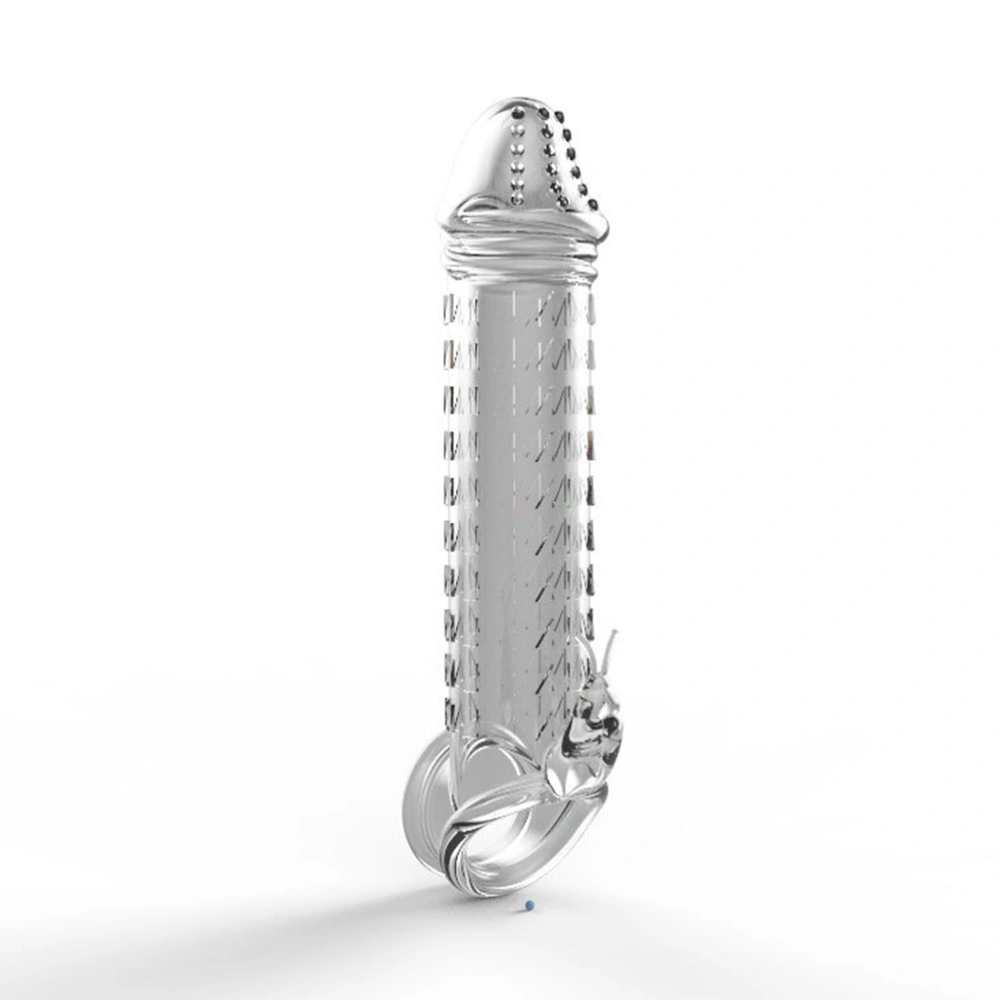 Penis Sleeve Adult Sexual Game Penis Extension Erection Enhancement Erotic Toy