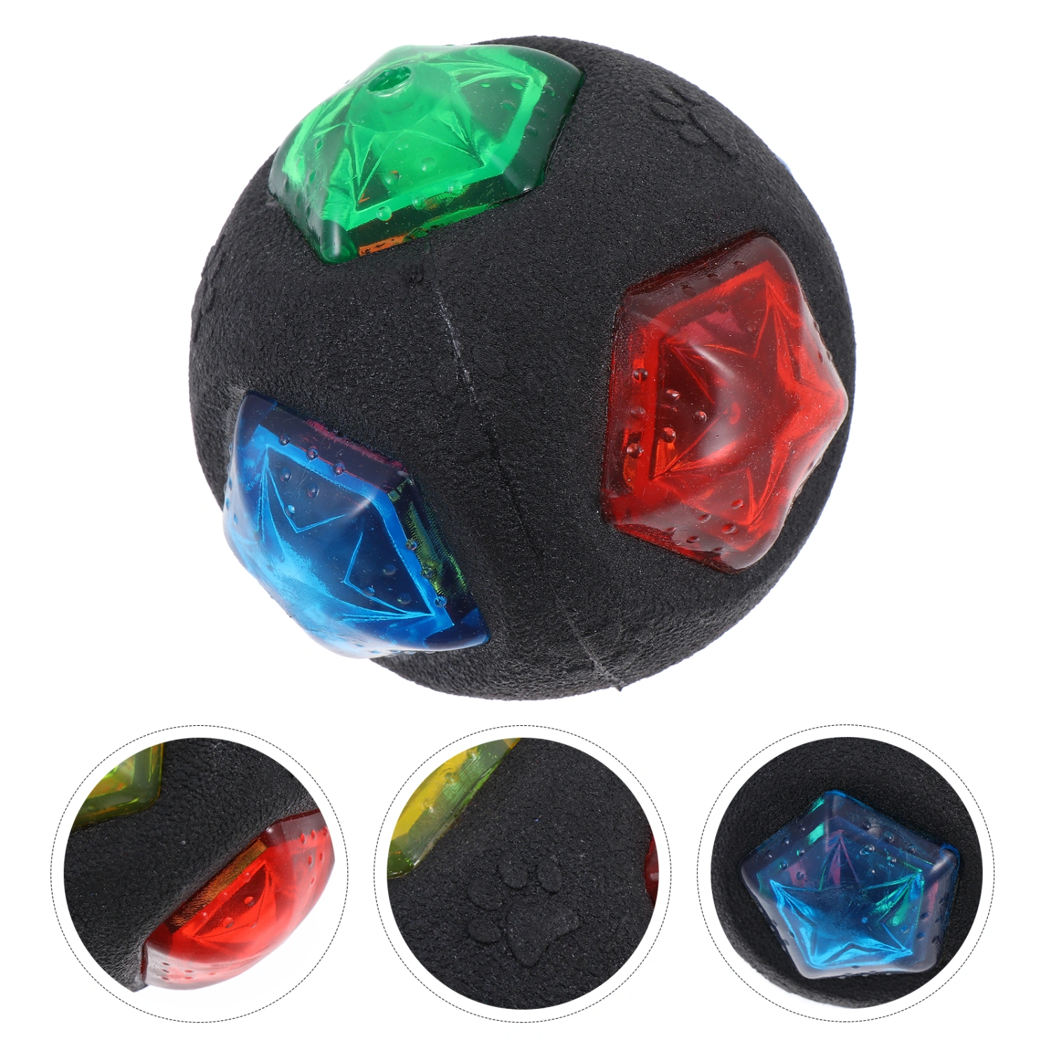 1pc Practical Dog Ball Pet Luminous Toy Dog Molar Ball Toy Pet Interactive Toy