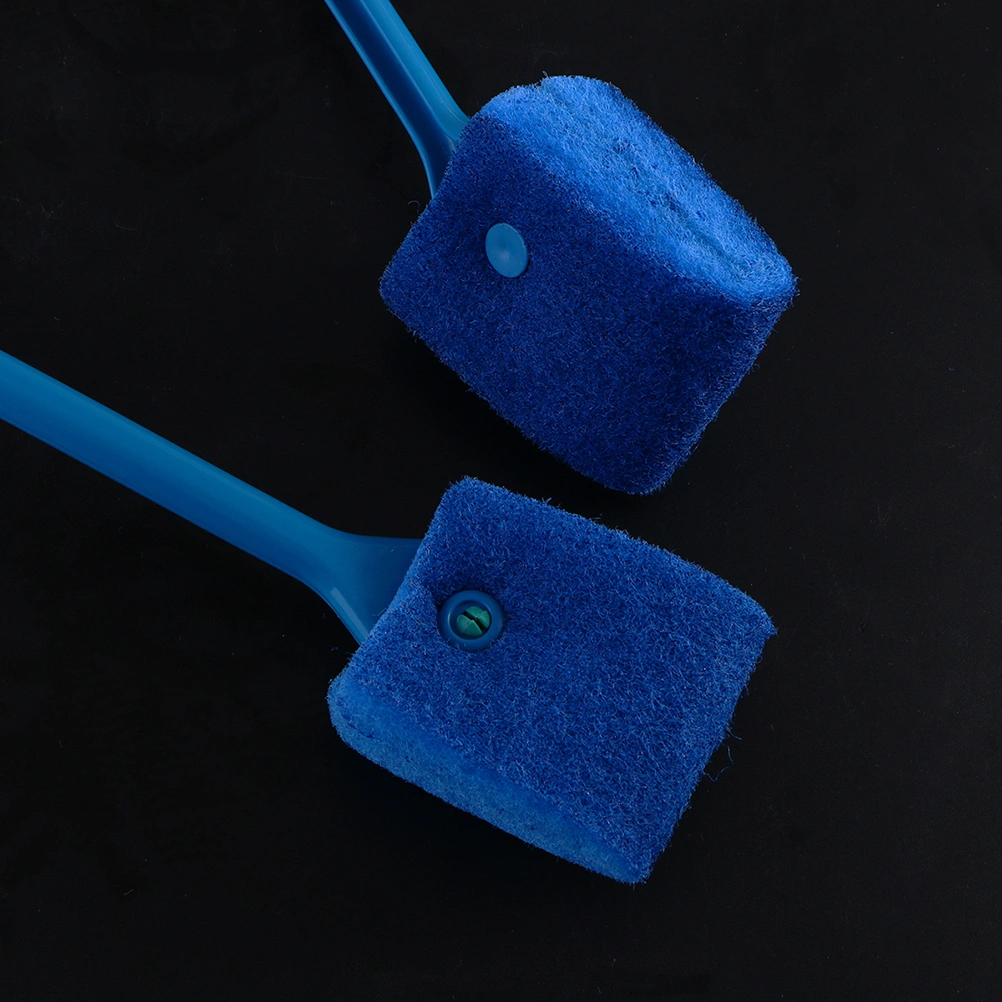 Aquarium Algae Cleaner Fish Tank Cleaning Brush Algae Scrubber Algae Remover Fish Tank Accessories Blue