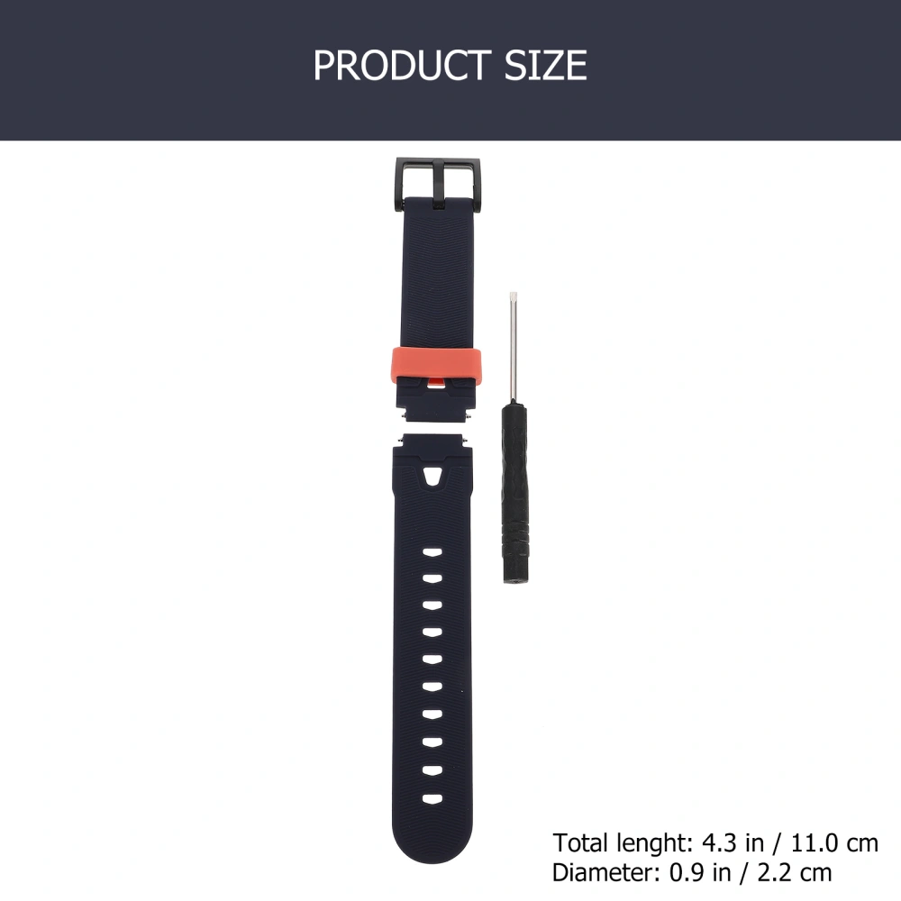 1 Set Phone Watch Strap Kids Watch Band Silicone Watchband Compatible for 360 SE5/8X/7X/P1/W910