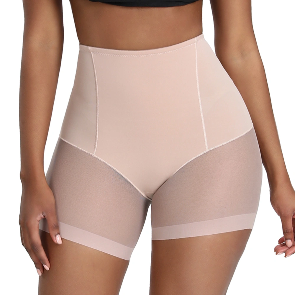 1Pc Postnatal High Waist Panty Ultra-thin Waist Breech Pants Body Shapewear Flat Angle High-waist Panty Tummy Hip Control Shorts Pants Slim Waist Bodysuit for Women (Size XL Skin Color)