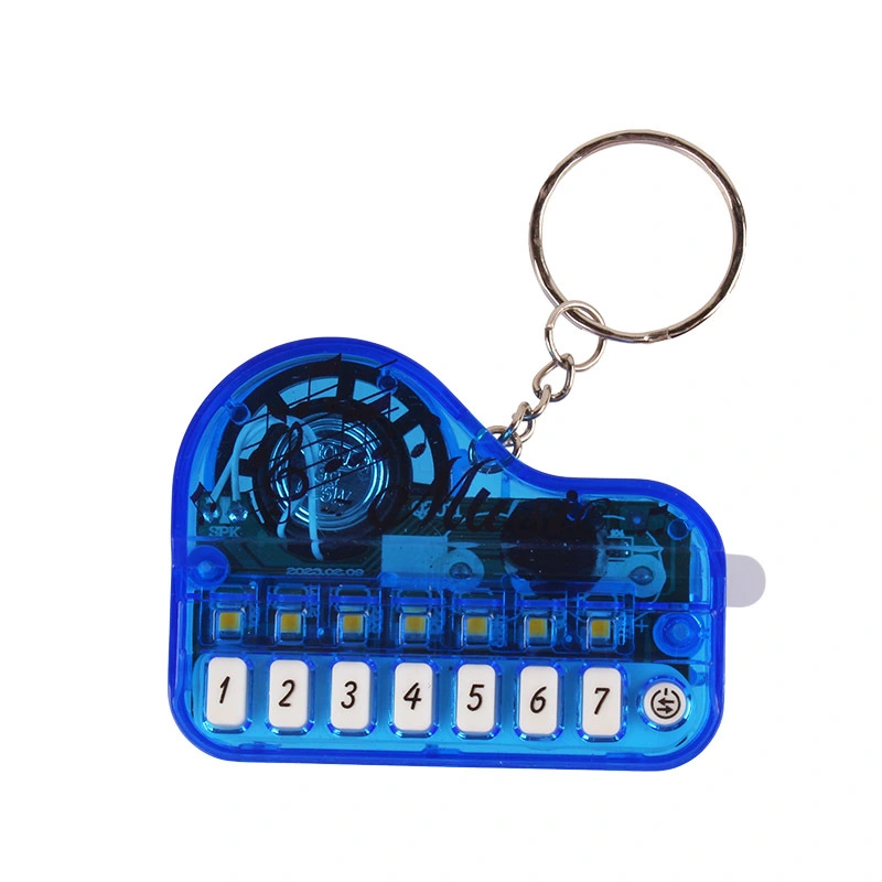 2Pcs Piano Keyring Novelty Mini Musical Instrument Hanging Piano Charm Keychain Toy