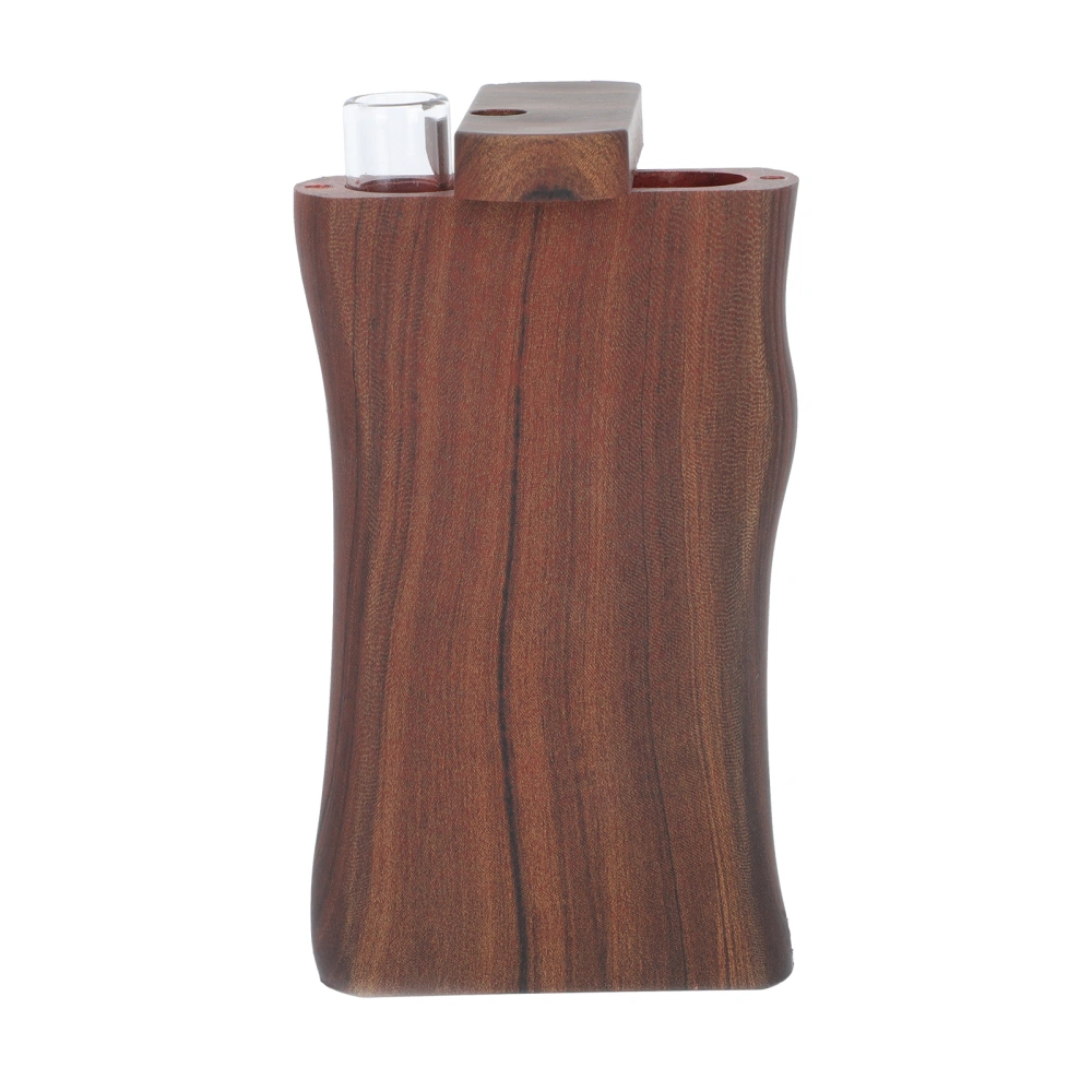 1pc Cigarette Case Wooden Tobacco Storage Box Decorative Cigarette Case