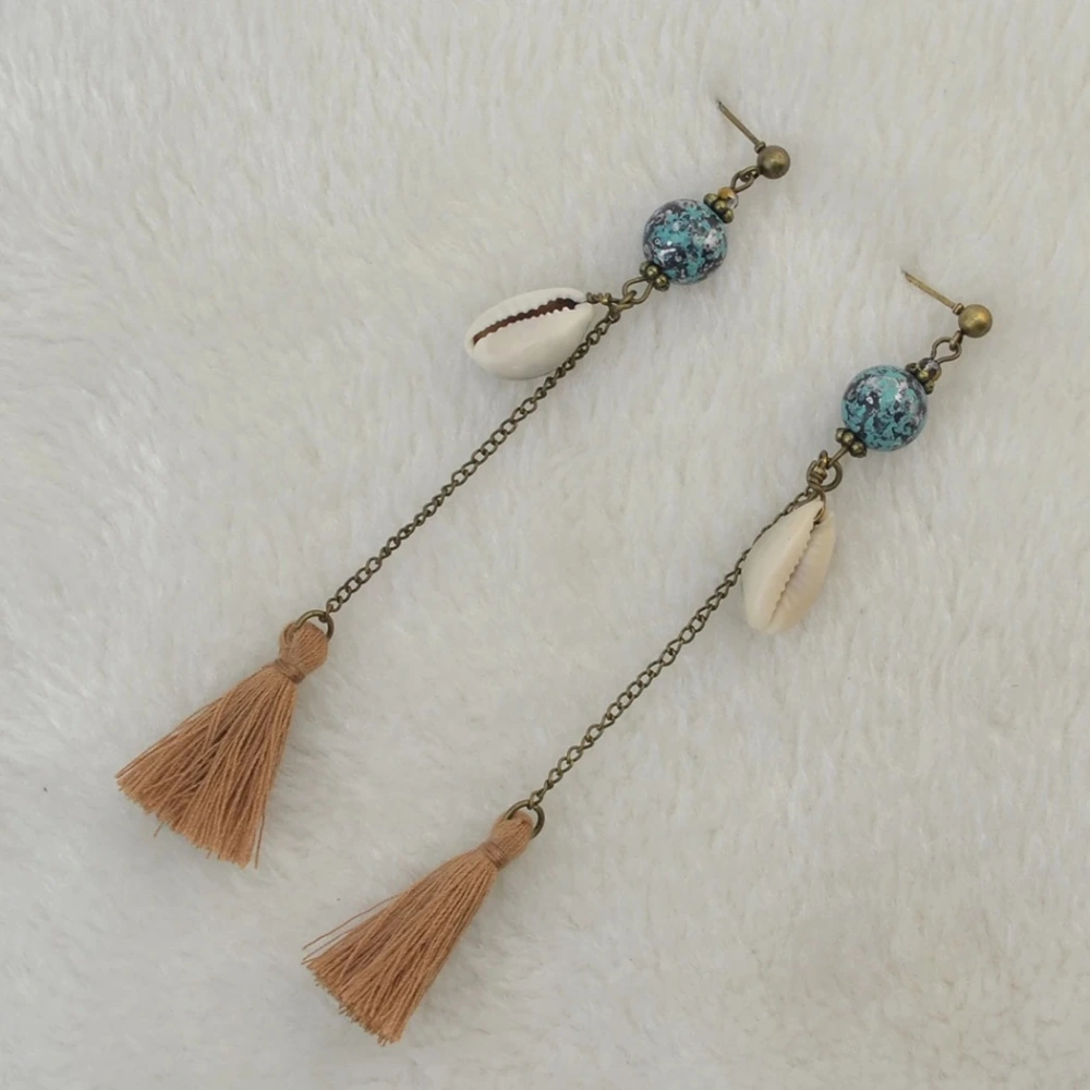 Bohemian Fashion Retro Geometric Alloy Earrings