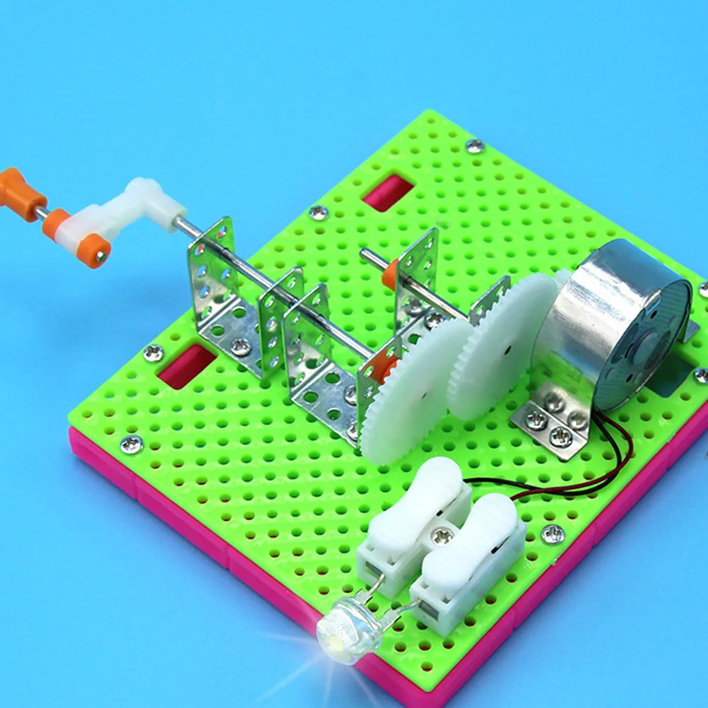 1 Set Diy Hand Generator Science Experiment Toy for Primary School Students
